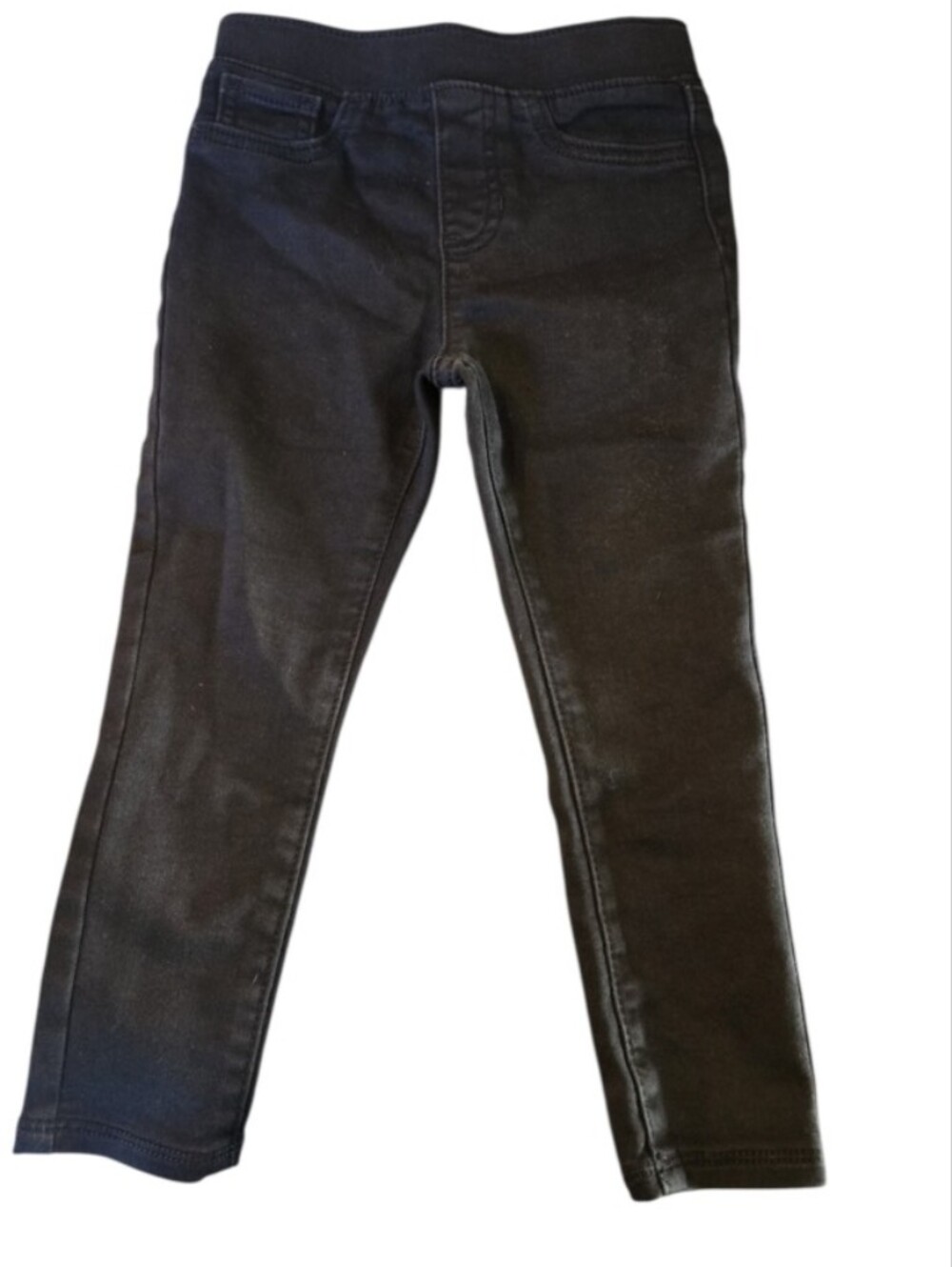 Jumping Beans Toddler Black Denim Skinny Jeggings Size 4T In EUC